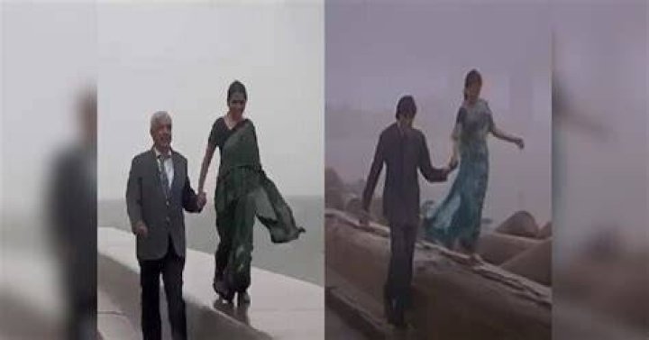 WATCH: Elderly Couple Recreates Rimjhim Gire Sawan Video Viral Over The Internet WATCH: Elderly Couple Recreates Rimjhim Gire Sawan Video Viral Over The Internet