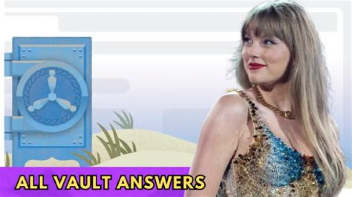 What's the Mystery Behind the Taylor Swift Style Vault Puzzle Solution? - SarkariResult