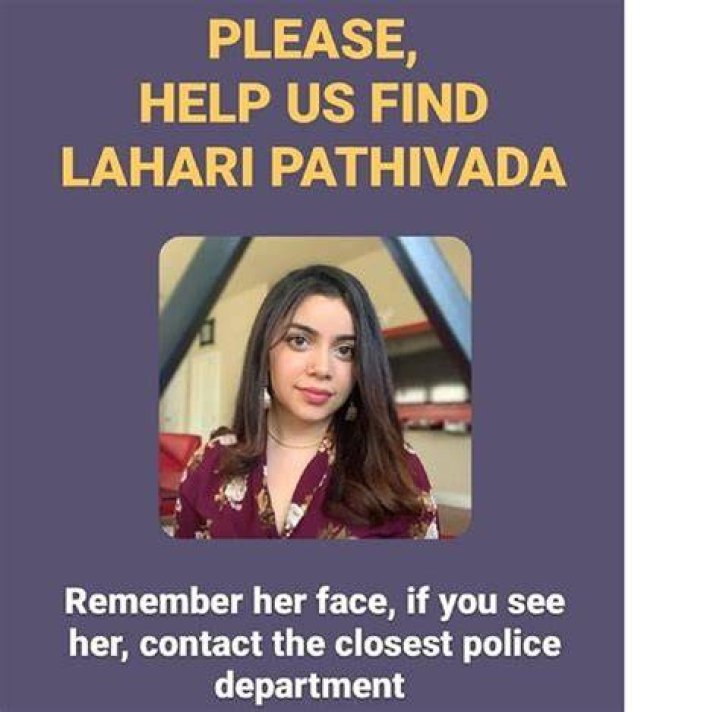What happened to Lahari Pathivada, whose body was discovered?