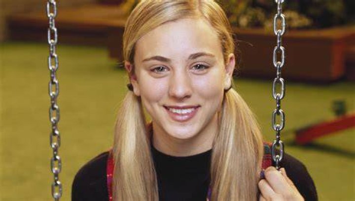 Young Kaley Cuoco